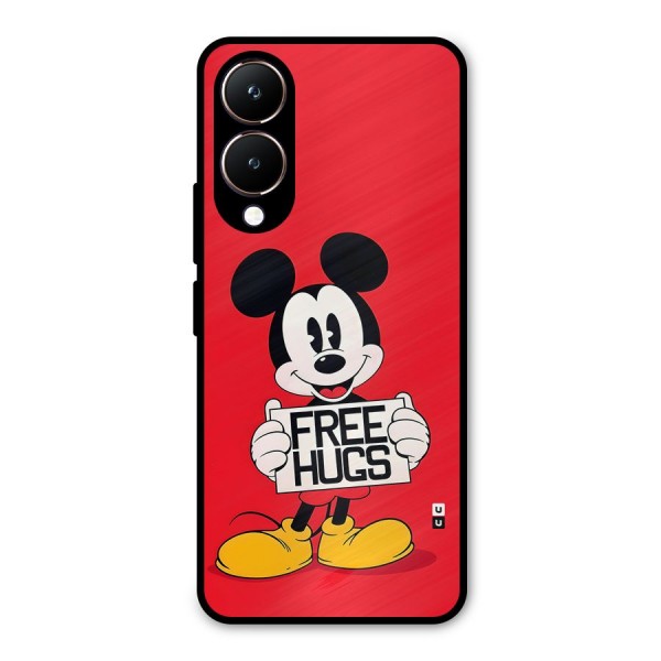 Free Hugs Metal Back Case for Vivo Y28