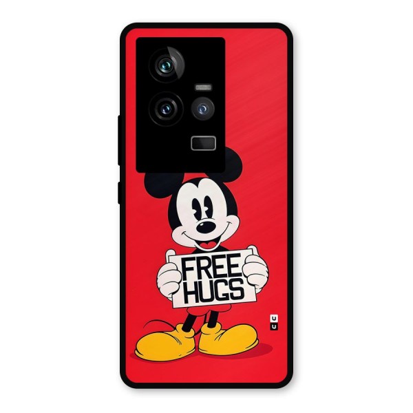 Free Hugs Metal Back Case for iQOO 11 5G