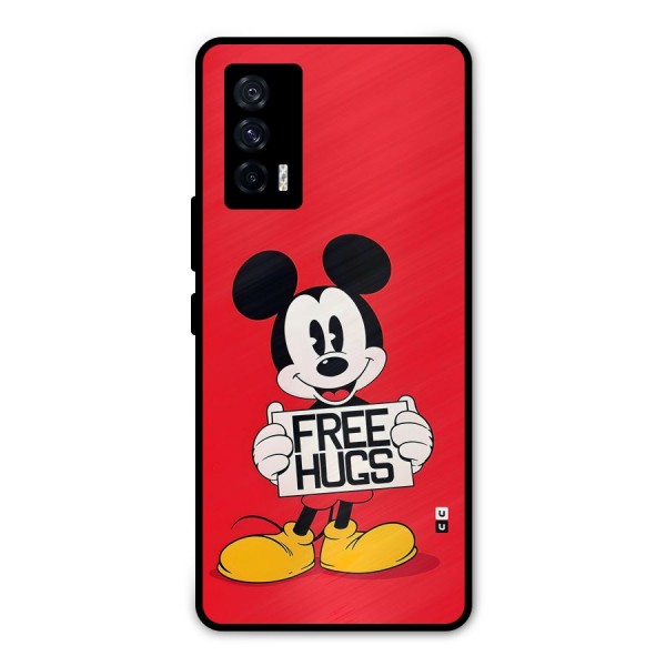 Free Hugs Metal Back Case for iQOO 7 5G