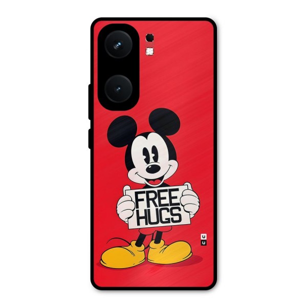 Free Hugs Metal Back Case for iQOO Neo 9 Pro