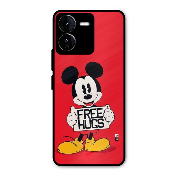 Free Hugs Metal Back Case for iQOO Z9