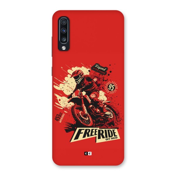 Free Ride Back Case for Galaxy A70s