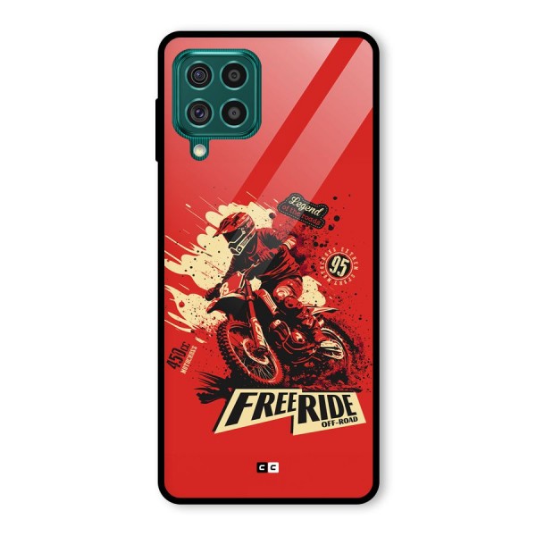 Free Ride Glass Back Case for Galaxy F62