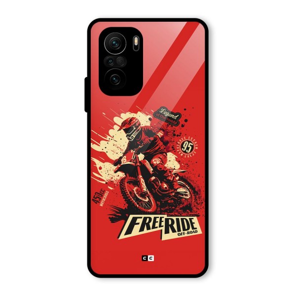 Free Ride Glass Back Case for Mi 11x