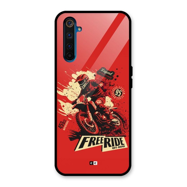 Free Ride Glass Back Case for Realme 6 Pro