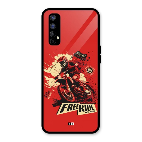 Free Ride Glass Back Case for Realme 7