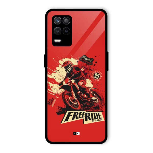 Free Ride Glass Back Case for Realme 9 5G