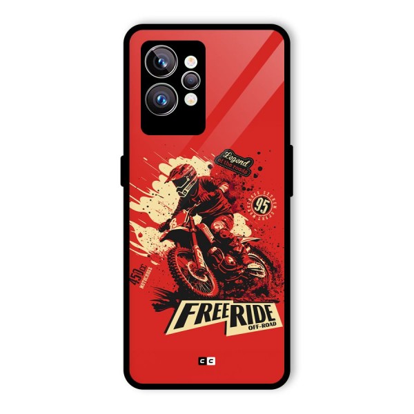 Free Ride Glass Back Case for Realme GT2 Pro