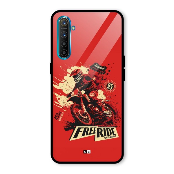 Free Ride Glass Back Case for Realme XT