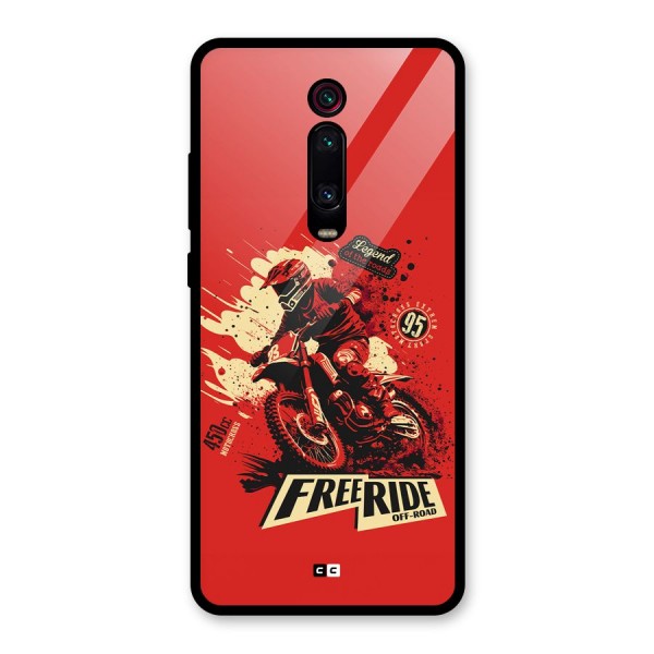 Free Ride Glass Back Case for Redmi K20