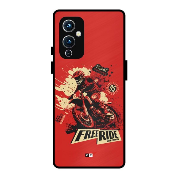 Free Ride Metal Back Case for OnePlus 9