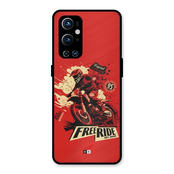 Free Ride Metal Back Case for OnePlus 9 Pro