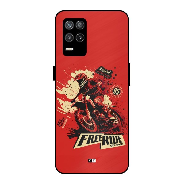 Free Ride Metal Back Case for Realme 8 5G