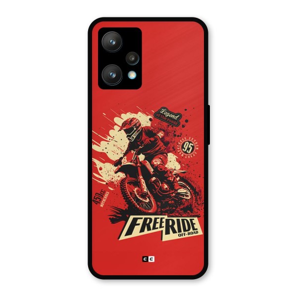 Free Ride Metal Back Case for Realme 9
