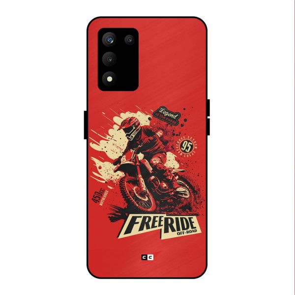 Free Ride Metal Back Case for realme 9 5G SE