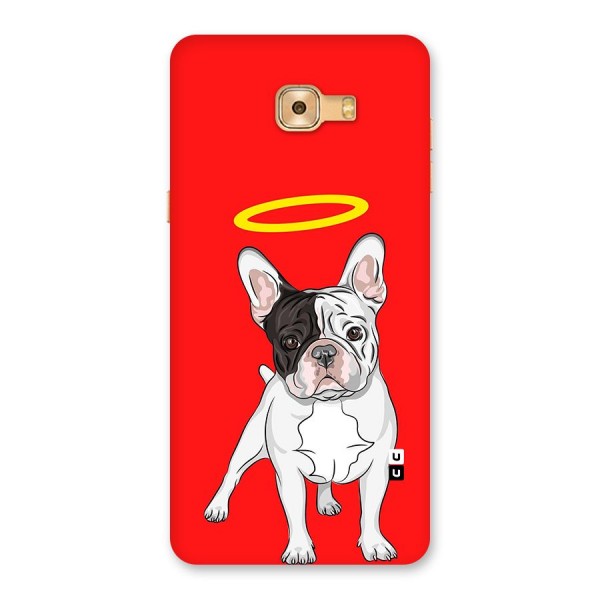 French Cute Angel Doggo Back Case for Galaxy C9 Pro