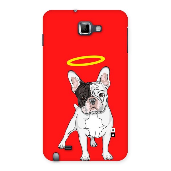 French Cute Angel Doggo Back Case for Galaxy Note