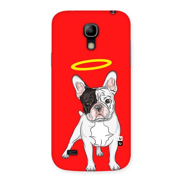 French Cute Angel Doggo Back Case for Galaxy S4 Mini