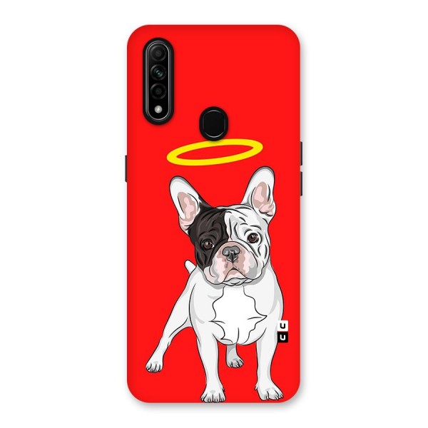 French Cute Angel Doggo Back Case for Oppo A31