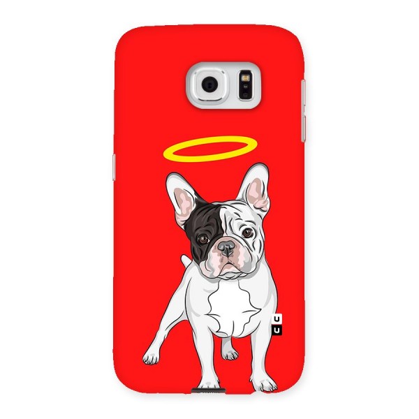 French Cute Angel Doggo Back Case for Samsung Galaxy S6