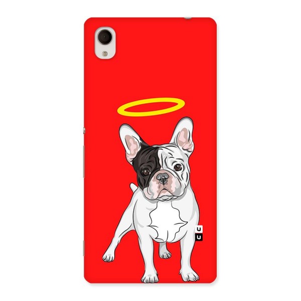 French Cute Angel Doggo Back Case for Sony Xperia M4