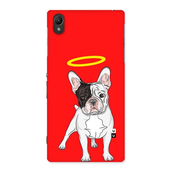 French Cute Angel Doggo Back Case for Sony Xperia Z1