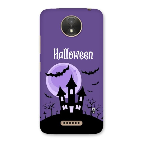 Fun Halloween Back Case for Moto C Plus