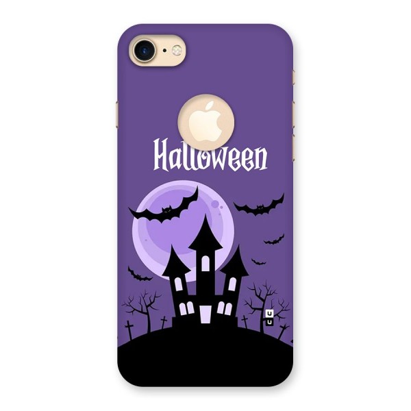 Fun Halloween Back Case for iPhone 8 Logo Cut