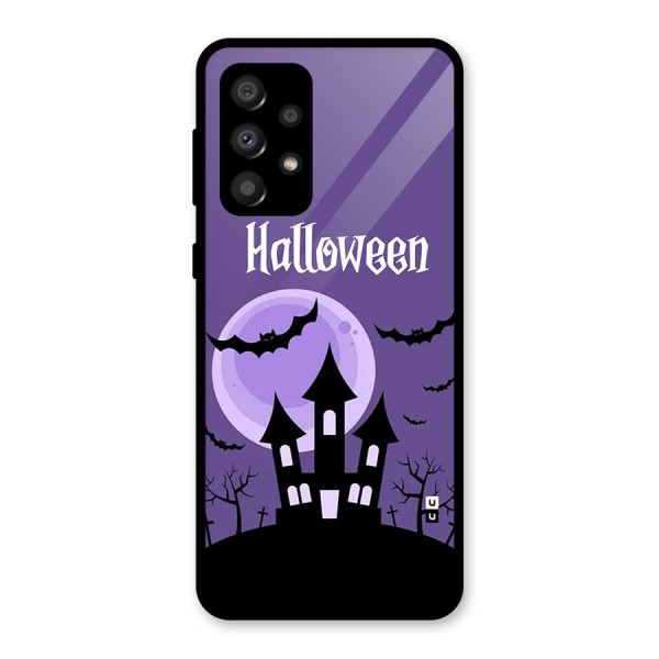 Fun Halloween Glass Back Case for Galaxy A32