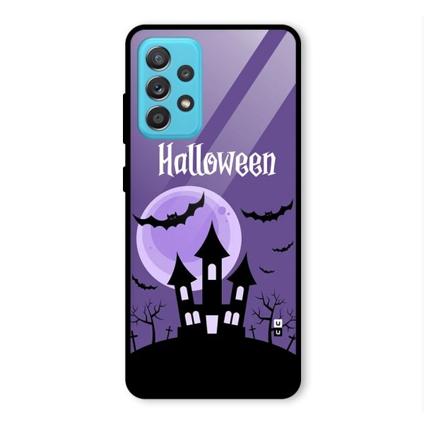 Fun Halloween Glass Back Case for Galaxy A52