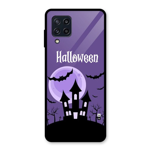 Fun Halloween Glass Back Case for Galaxy M32