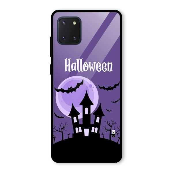 Fun Halloween Glass Back Case for Galaxy Note 10 Lite