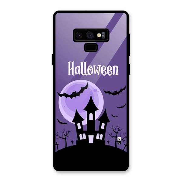 Fun Halloween Glass Back Case for Galaxy Note 9