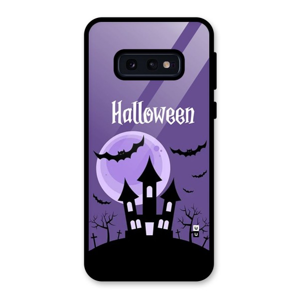 Fun Halloween Glass Back Case for Galaxy S10e