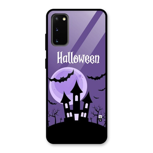 Fun Halloween Glass Back Case for Galaxy S20