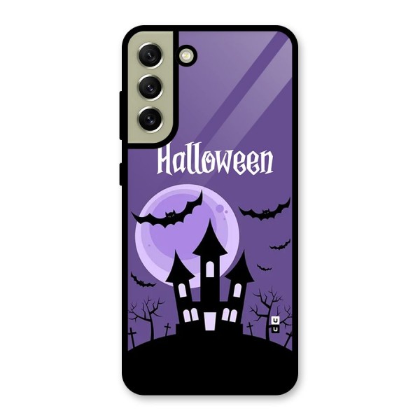 Fun Halloween Glass Back Case for Galaxy S21 FE 5G