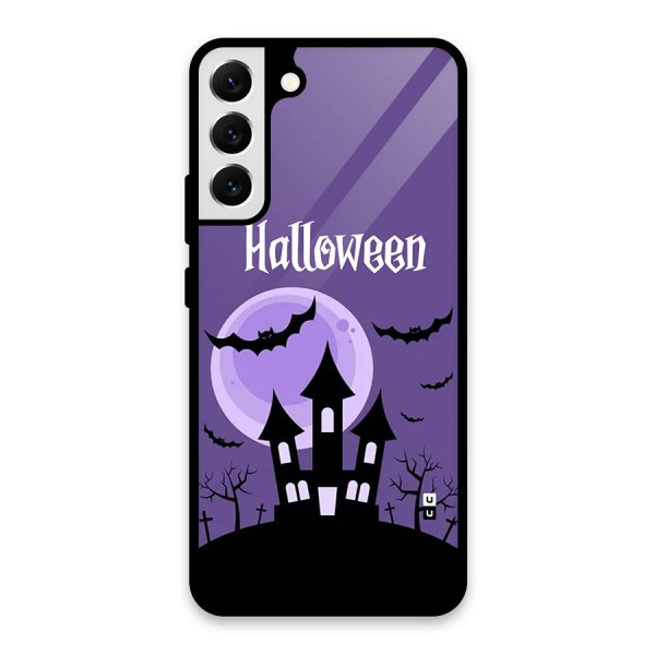 Fun Halloween Glass Back Case for Galaxy S22 Plus 5G