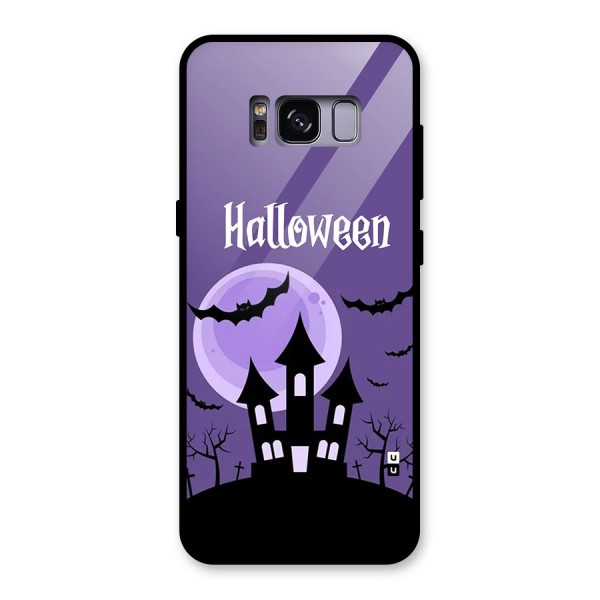 Fun Halloween Glass Back Case for Galaxy S8