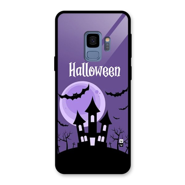 Fun Halloween Glass Back Case for Galaxy S9