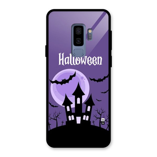 Fun Halloween Glass Back Case for Galaxy S9 Plus