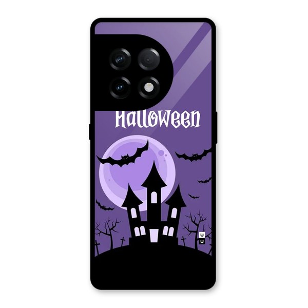 Fun Halloween Glass Back Case for OnePlus 11R