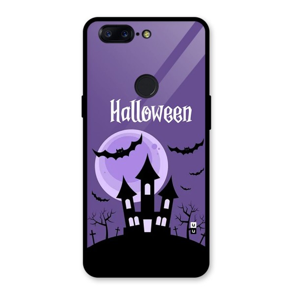 Fun Halloween Glass Back Case for OnePlus 5T