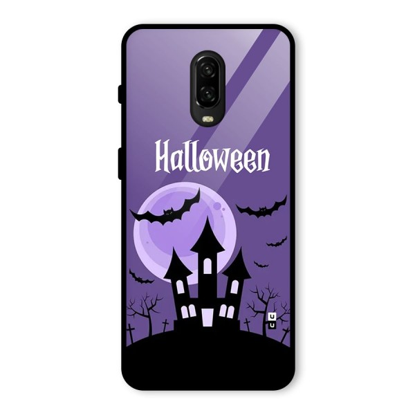 Fun Halloween Glass Back Case for OnePlus 6T