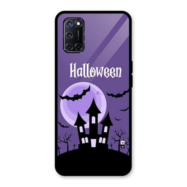 Fun Halloween Glass Back Case for Oppo A52