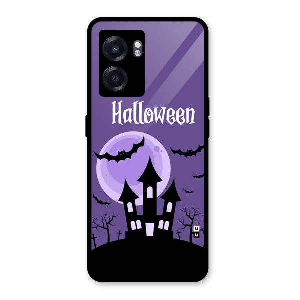 Fun Halloween Glass Back Case for Oppo K10 (5G)