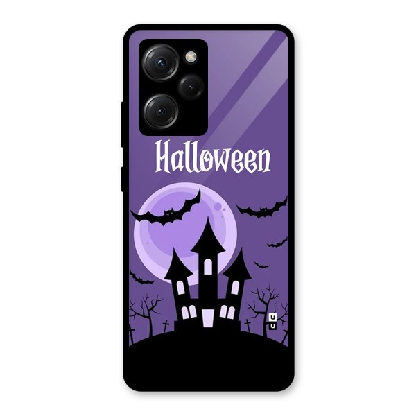 Fun Halloween Glass Back Case for Poco X5 Pro