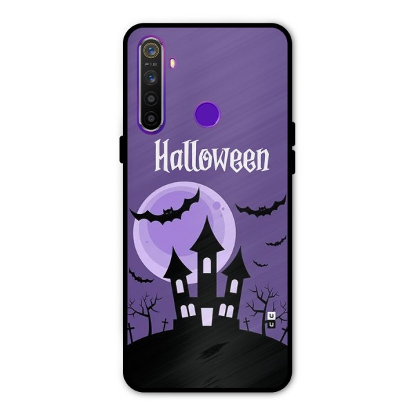 Fun Halloween Glass Back Case for Realme 5s