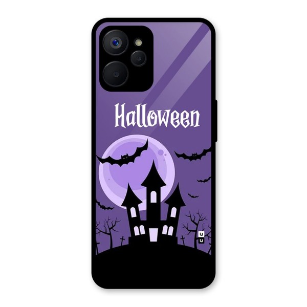 Fun Halloween Glass Back Case for Realme 9i 5G