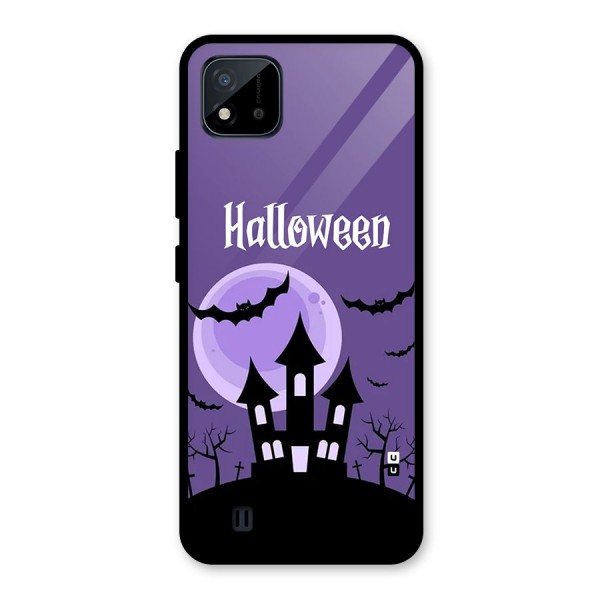 Fun Halloween Glass Back Case for Realme C11 2021