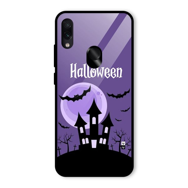 Fun Halloween Glass Back Case for Redmi Note 7